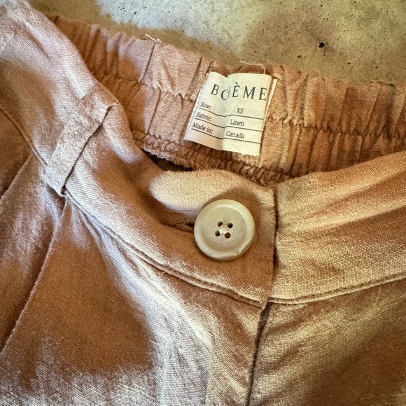 Boheme Goods Linen Trousers XS - Picture 3 of 4